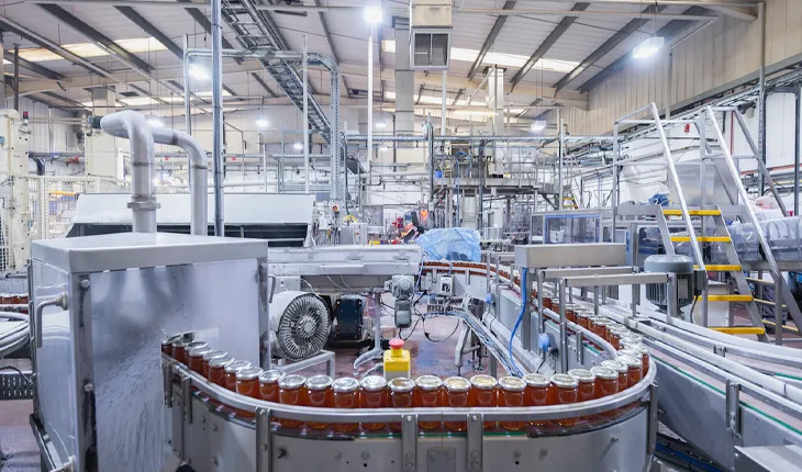 Tiptree Jam production line